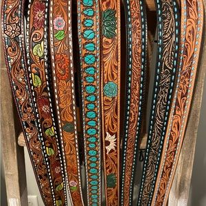 🎸👛📸🤠 Genuine Leather Western Strap Cowboy Rope Can Cowgirl Purse Camera Guitar
